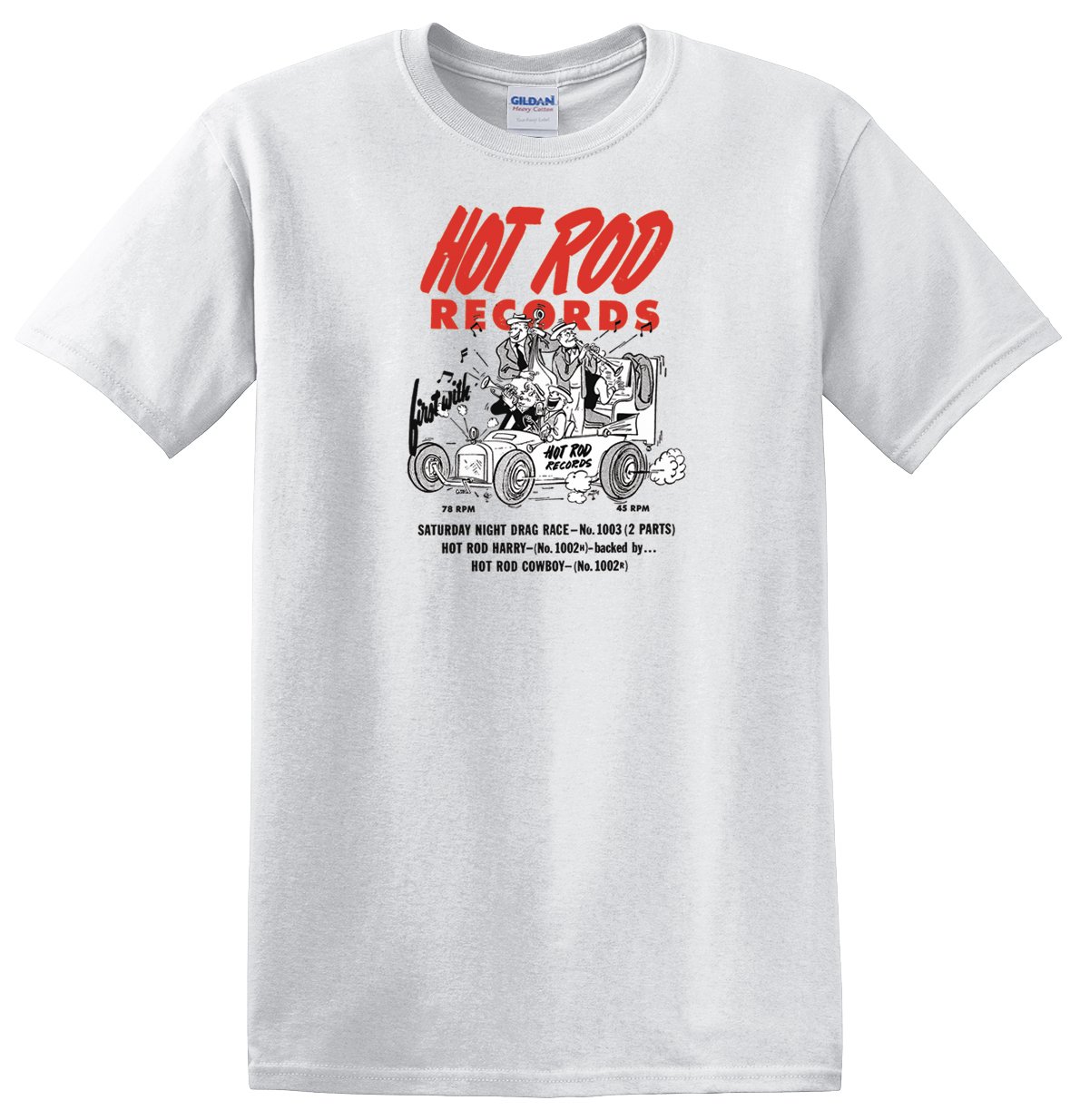Hot Rod Records T-Shirt | Stroker By Medley